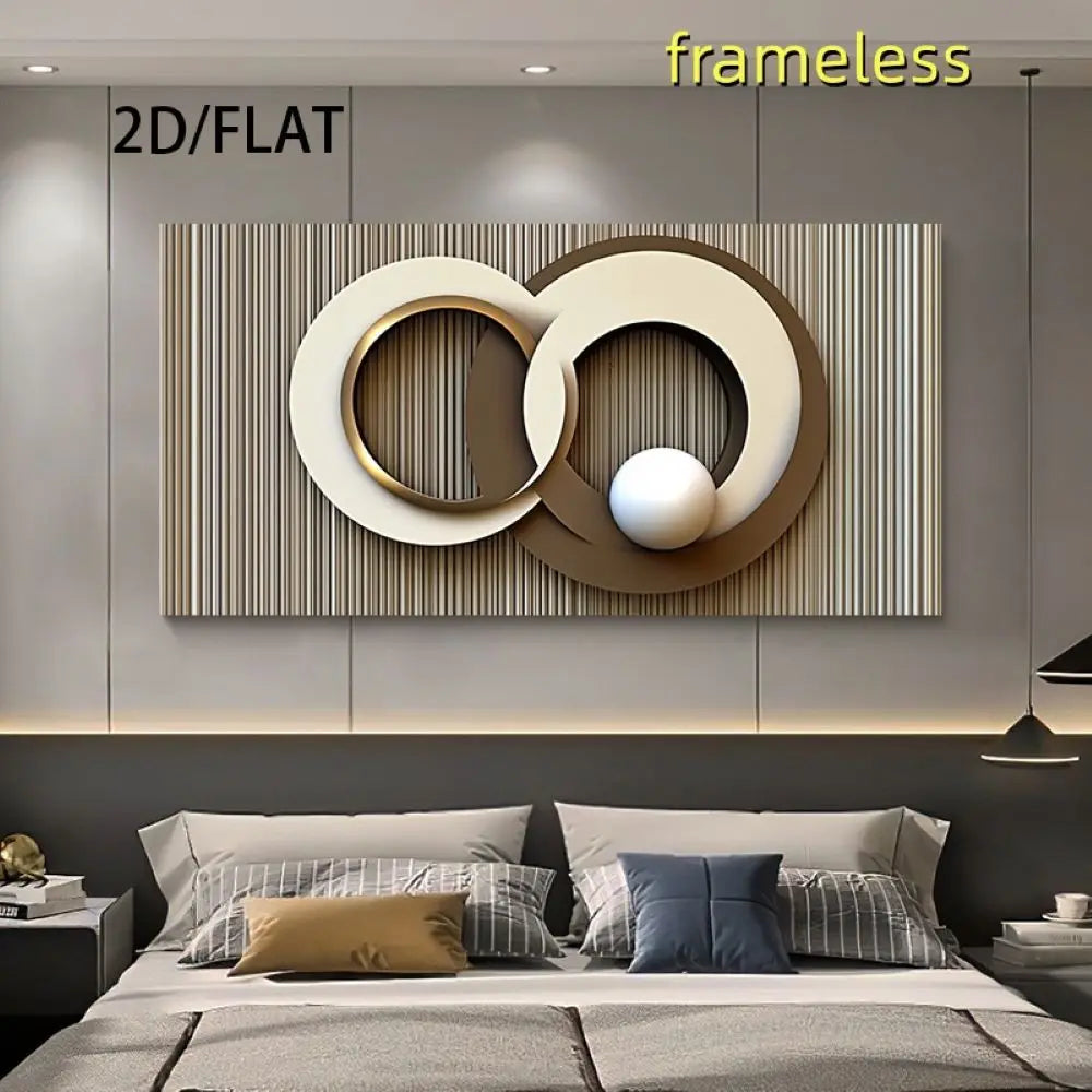 Pôster Decorativo com Design Geométrico Abstrato Minimalista 7