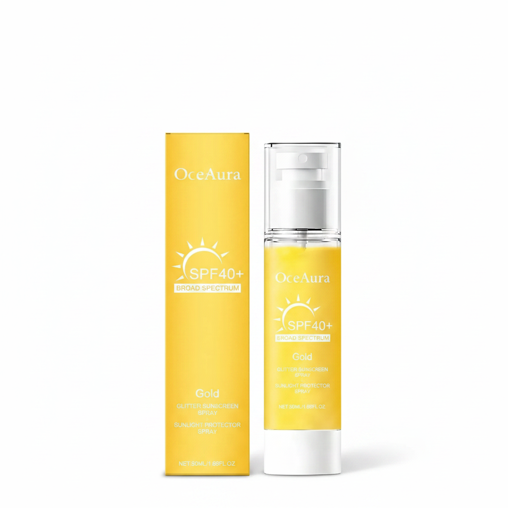 Protetor Solar Facial em Spray SPF 40+ — Leve, Não Oleoso, Antioxidante e Hidratante 1