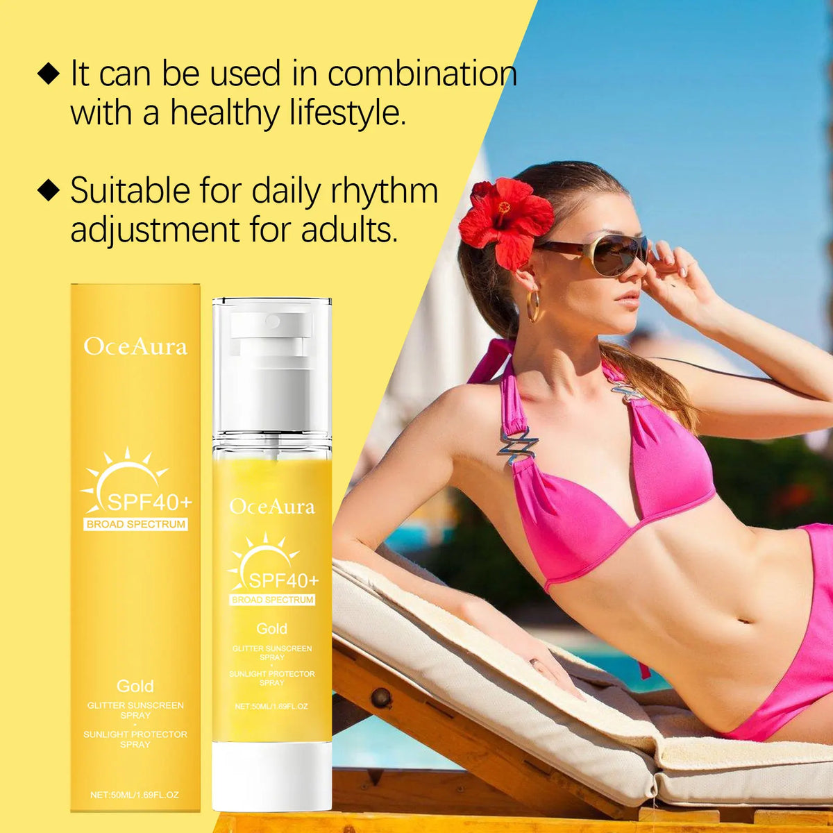 Protetor Solar Facial em Spray SPF 40+ — Leve, Não Oleoso, Antioxidante e Hidratante 9