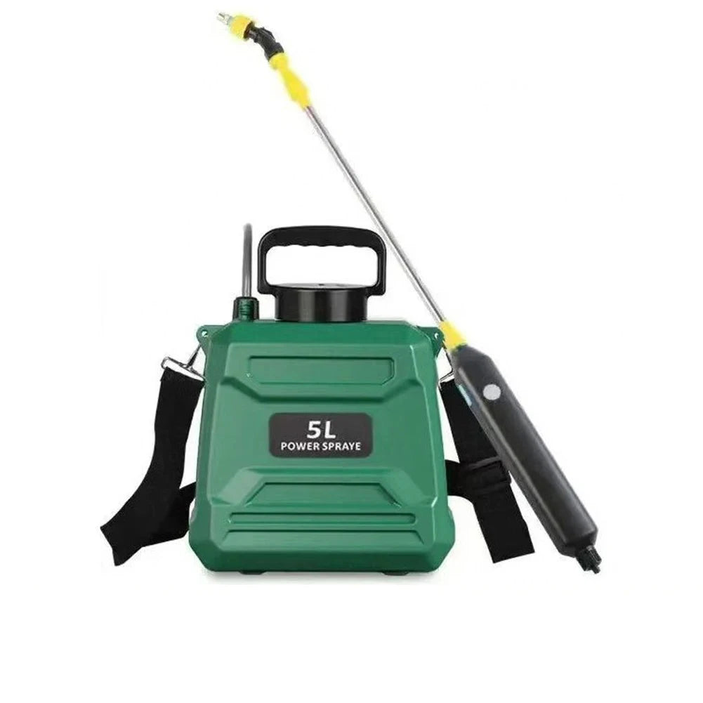 Pulverizador elétrico de pesticidas de 5/8L com recuperação automática, pulverizador de pesticidas de alta pressão para pulverização agrícola de flores. 7