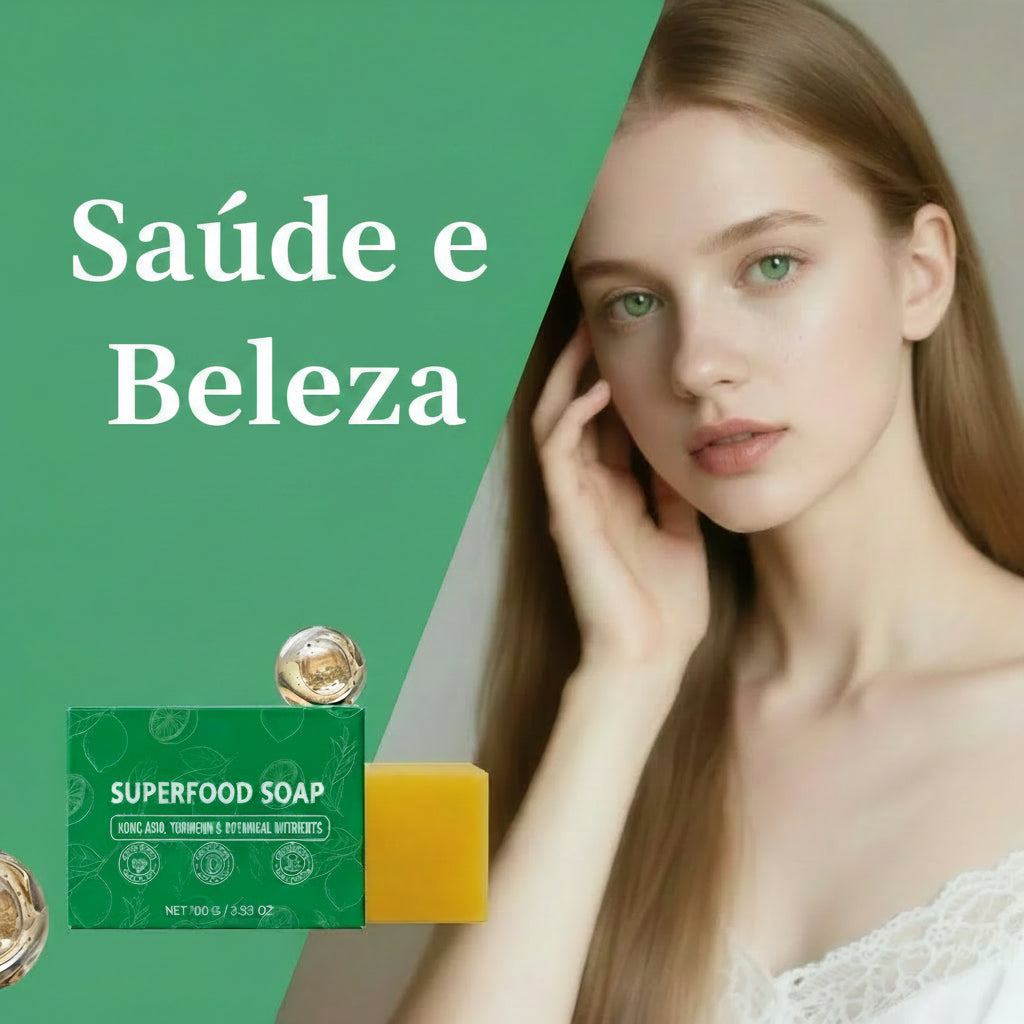 Sabonete Facial Natural com Oleo Essencial — Limpeza Profunda, Anti-Acne, Controle de Oleosidade, 100g 3