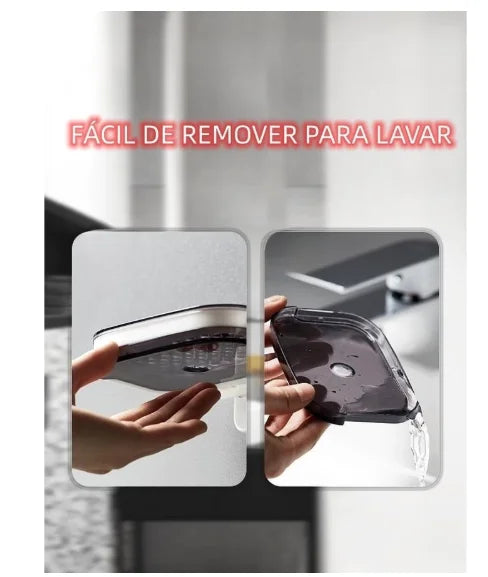 Saboneteira com Suporte para Banheiro 6