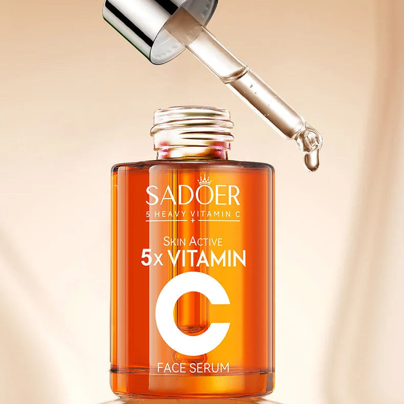 Sérum Facial de Vitamina C Coreano — 5 Funções: Hidratação, Brilho, Poros Reduzidos e Reparação 8