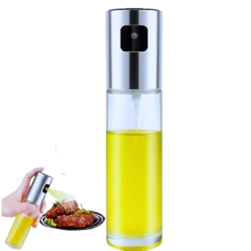 Spray Multiuso Pulverizador de óleo, Pulverizador de azeite ,Pulverizador de óleo de vidro para cozinhar 4