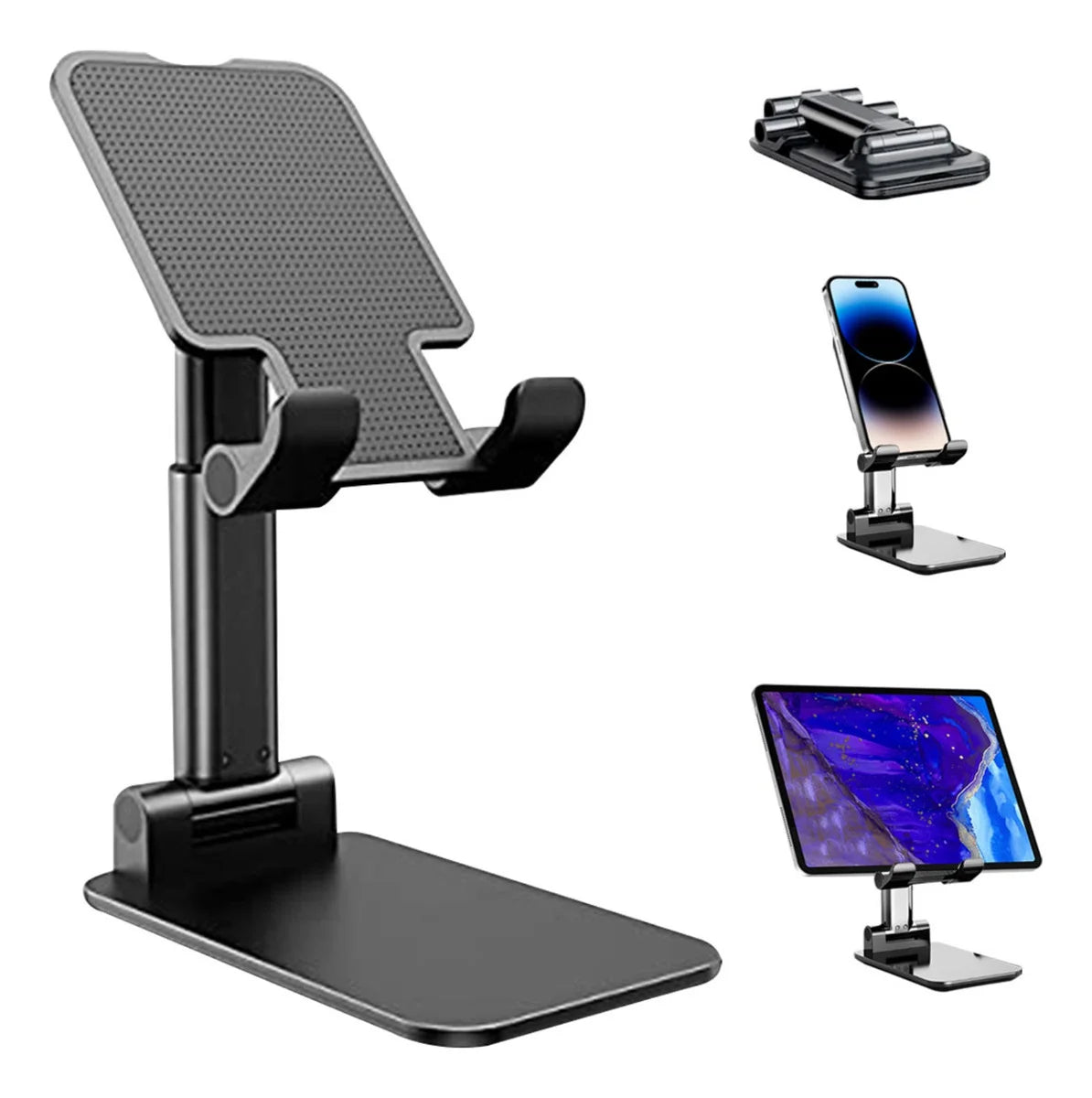 Suporte Celular Mesa Dobrável Ajustável Portátil Porta Tablet Universal 10