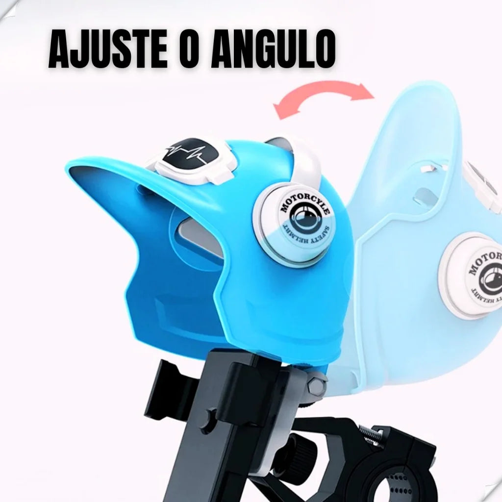 Suporte Universal para Celular de Moto com Proteção Anti-Reflexo 3