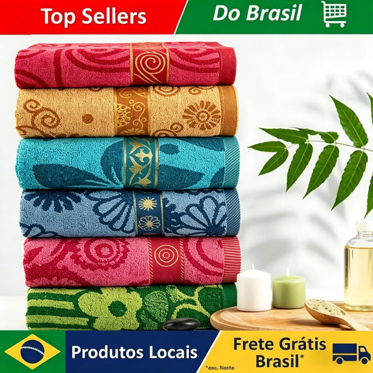 Toalha de Banho Macia e Absorvente — Secagem Rápida 1