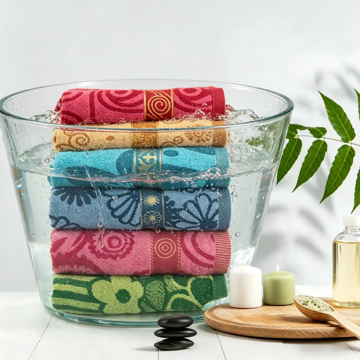 Toalha de Banho Macia e Absorvente — Secagem Rápida 4